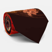 踊りファイアバード抽象芸術アートタイ ネクタイ (ロール)