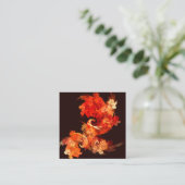 踊りファイアバード抽象芸術アート エンクロージャーカード (スタンド正面)