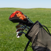 踊りファイアバード抽象芸術アート ゴルフヘッドカバー (インサイチュ)