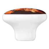 踊りファイアバード抽象芸術アート セラミックノブ (側面)