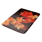 踊りファイアバード抽象芸術アート バスマット (アングル)