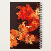 踊りファイアバード抽象芸術アート プランナー手帳 (裏面)