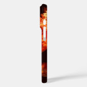 踊りファイアバード抽象芸術アート Case-Mate iPhoneケース (裏面 / 左)