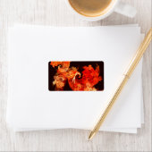 踊りファイアーバード抽象芸術アート ラベル (インサイチュ)