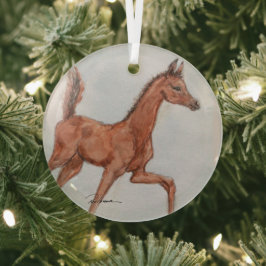 踊りフィリーバイヘヴェナー ガラスオーナメント