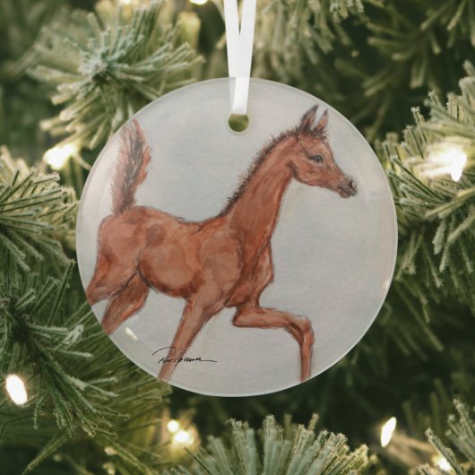 踊りフィリーバイヘヴェナー ガラスオーナメント (インサイチュ)