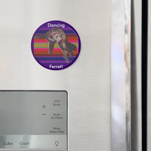 踊りフェレット磁石 マグネット (インサイチュ (冷蔵庫))