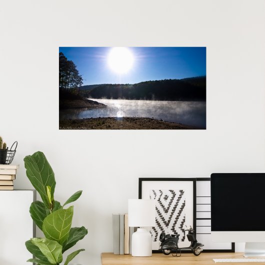 踊りフォグアットサンライズオンオウアチタポスター ポスター (ホームオフィス)