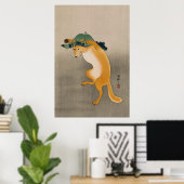 踊りフォックスバイオラコソン ポスター (ホームオフィス)