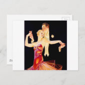 踊りフラッパー ポストカード (正面/裏面)