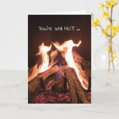 踊りフレイズ誕生日 カード (黄色い花)