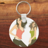 踊りフレンズKeychain キーホルダー (正面)