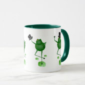 踊りフログスマグ マグカップ (正面右)