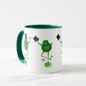 踊りフログスマグ マグカップ (正面左)