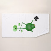 踊りフロッグバスタオル バスタオル (バスタオル)