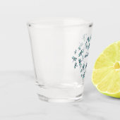 踊りブルートンフライアートパーソナライズされた ショットグラス (左)