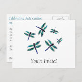 踊りブルートンフライ ポストカード (正面/裏面)