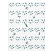 踊りブルートンボ模様 テーブルクロス (正面)