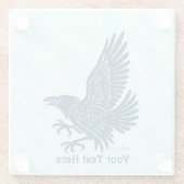 踊りブルーレイベン ガラスコースター (裏面)