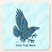 踊りブルーレイベン スクエアペーパーコースター (正面)