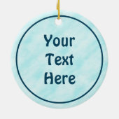 踊りブルーレイベン セラミックオーナメント (裏面)