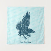 踊りブルーレイベン タペストリー (正面)