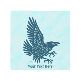 踊りブルーレイベン メタルプリント