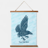 踊りブルーレイベン 吊り下げ型タペストリー (正面)