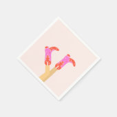 踊りブーツカクテルナプキン スタンダードカクテルナプキン (角)