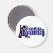 踊りブーツ マグネット (正面/裏面)