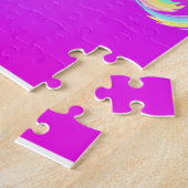 踊りプリンセスパズルと名前をカスタムする! ジグソーパズル (側面)