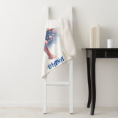 「踊りプリンセスパーソナライズされた」 シェルパブランケット (インサイチュ)