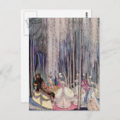 踊りプリンセス ポストカード (正面/裏面)