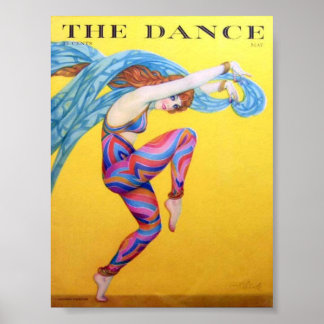 踊りプリント ポスター