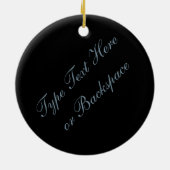 踊りベアオーナメント多文化愛ギフト セラミックオーナメント (裏面)