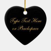 踊りベアオーナメント多文化愛ギフト セラミックオーナメント (裏面)