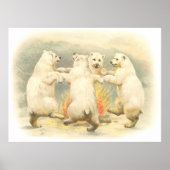 踊りベア ポスター (正面)