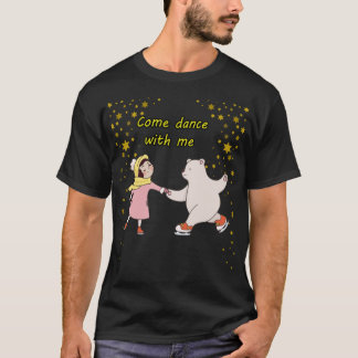 踊りベアTシャツ Tシャツ