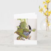 踊りベジノートカード カード (黄色い花)