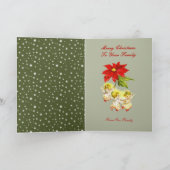 踊りベビーエンジェルグリーティングカード シーズンカード (内部)