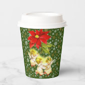 踊りベビーエンジェルズウィズスノーフレーク 紙コップ (正面)