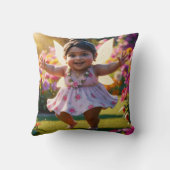 踊りベビー妖精 クッション (裏面)