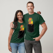 踊りホットドッグインマイポケットミームティー Tシャツ (ユニセックス)
