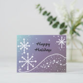 踊りホワイトスノーフレーク シーズンポストカード (スタンド正面)