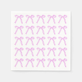 踊りボウズカクテルナプキンパーティーピンク スタンダードカクテルナプキン