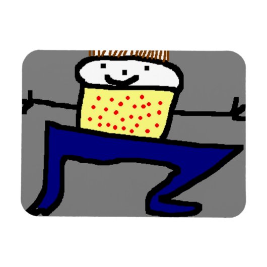 踊りボーイマグネット マグネット (横)
