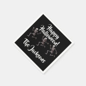 踊りボーン スタンダードカクテルナプキン (角)