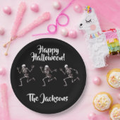 踊りボーン ペーパープレート (パーティー)