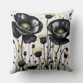 踊りポピー クッション (裏面)