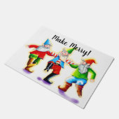 踊りメリー小妖精や小人 ドアマット (アングル)